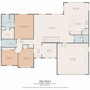 Enhanced 2D Floor Plan